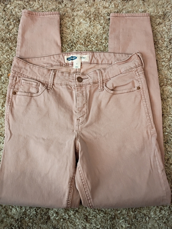 Old Navy Pants - Old Navy Women's Blush Pink Skinny Jeans Size 4